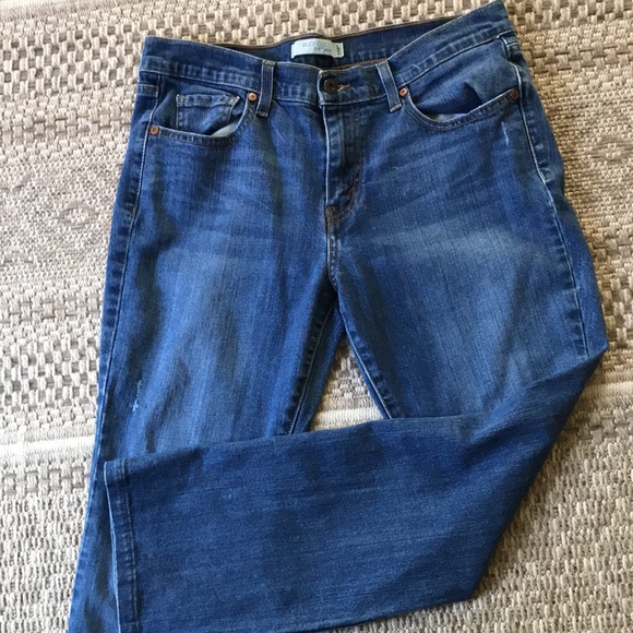 Levi's Denim - Levi’s 515 boot cut distressed denim jeans, 10S